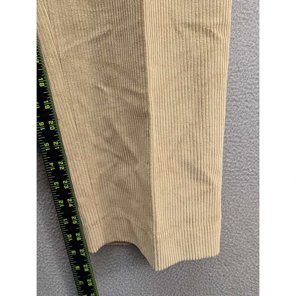 Peter Christian Corduroy Trousers Men's 42x27‎ Beige Pleated Cotton Casual NWT